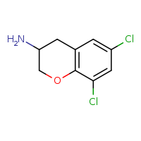 6,8-dichloro-3,4-dihydro-2H-1-benzopyran-3-amine
