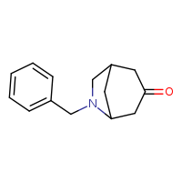6-benzyl-6-azabicyclo[3.2.1]octan-3-one