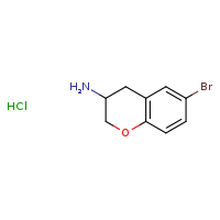 6-bromo-3,4-dihydro-2H-1-benzopyran-3-amine hydrochloride