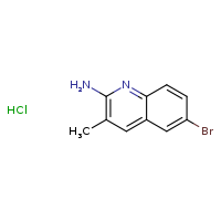 6-bromo-3-methylquinolin-2-amine hydrochloride