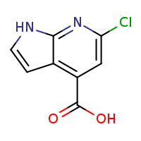 6-chloro-1H-pyrrolo[2,3-b]pyridine-4-carboxylic acid