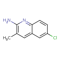 6-chloro-3-methylquinolin-2-amine