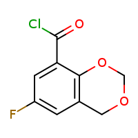 6-fluoro-2,4-dihydro-1,3-benzodioxine-8-carbonyl chloride