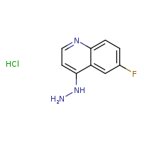 6-fluoro-4-hydrazinylquinoline hydrochloride