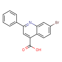 7-bromo-2-phenylquinoline-4-carboxylic acid