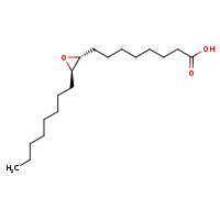 8-[(2R,3R)-3-octyloxiran-2-yl]octanoic acid