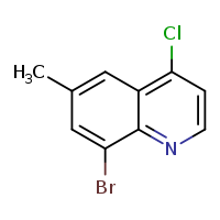 8-bromo-4-chloro-6-methylquinoline