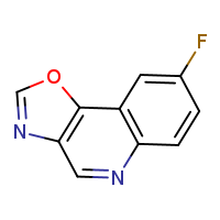 8-fluoro-[1,3]oxazolo[4,5-c]quinoline