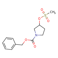 benzyl 3-(methanesulfonyloxy)pyrrolidine-1-carboxylate