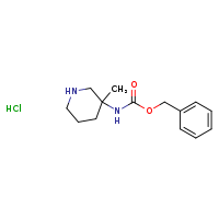 benzyl N-(3-methylpiperidin-3-yl)carbamate hydrochloride