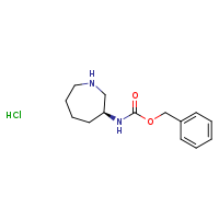 benzyl N-[(3S)-azepan-3-yl]carbamate hydrochloride