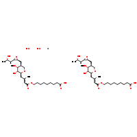 bis(9-({4-[(2S,3R,4R,5S)-3,4-dihydroxy-5-{[(2S,3S)-3-[(2S,3S)-3-hydroxybutan-2-yl]oxiran-2-yl]methyl}oxan-2-yl]-3-methylbut-2-enoyl}oxy)nonanoic acid) calcium dihydrate