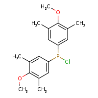 chlorobis(4-methoxy-3,5-dimethylphenyl)phosphane