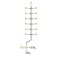chlorodimethyl(3,3,4,4,5,5,6,6,7,7,8,8,8-tridecafluorooctyl)silane