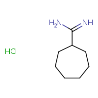 cycloheptanecarboximidamide hydrochloride