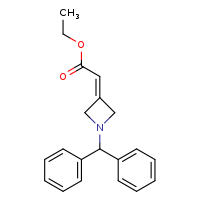 ethyl 2-[1-(diphenylmethyl)azetidin-3-ylidene]acetate