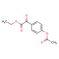 ethyl 2-[4-(acetyloxy)phenyl]-2-oxoacetate