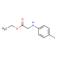 ethyl 2-[(4-iodophenyl)amino]acetate