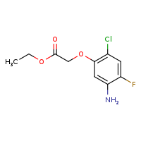 ethyl 2-(5-amino-2-chloro-4-fluorophenoxy)acetate