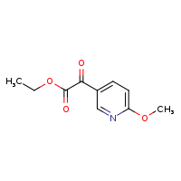 ethyl 2-(6-methoxypyridin-3-yl)-2-oxoacetate