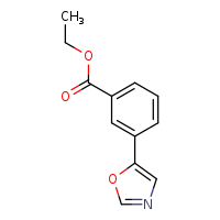 ethyl 3-(1,3-oxazol-5-yl)benzoate