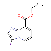 ethyl 3-iodoimidazo[1,2-a]pyridine-8-carboxylate
