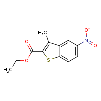 ethyl 3-methyl-5-nitro-1-benzothiophene-2-carboxylate