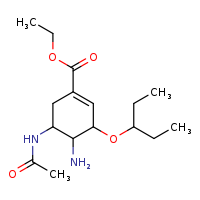 ethyl 4-amino-5-acetamido-3-(pentan-3-yloxy)cyclohex-1-ene-1-carboxylate