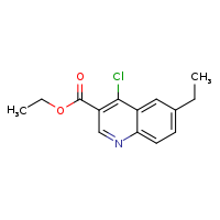ethyl 4-chloro-6-ethylquinoline-3-carboxylate