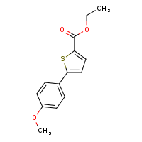 ethyl 5-(4-methoxyphenyl)thiophene-2-carboxylate