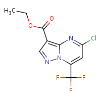 ethyl 5-chloro-7-(trifluoromethyl)pyrazolo[1,5-a]pyrimidine-3-carboxylate