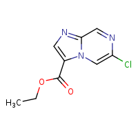 ethyl 6-chloroimidazo[1,2-a]pyrazine-3-carboxylate