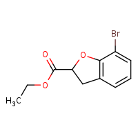 ethyl 7-bromo-2,3-dihydro-1-benzofuran-2-carboxylate