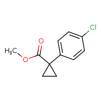 methyl 1-(4-chlorophenyl)cyclopropane-1-carboxylate