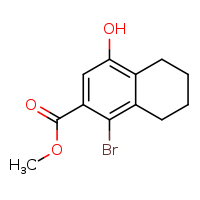 methyl 1-bromo-4-hydroxy-5,6,7,8-tetrahydronaphthalene-2-carboxylate