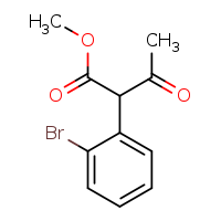 methyl 2-(2-bromophenyl)-3-oxobutanoate
