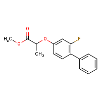 methyl 2-({2-fluoro-[1,1'-biphenyl]-4-yl}oxy)propanoate
