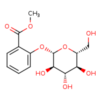 methyl 2-{[(2S,3R,4S,5S,6R)-3,4,5-trihydroxy-6-(hydroxymethyl)oxan-2-yl]oxy}benzoate