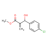 methyl 2-[(4-chlorophenyl)(hydroxy)methyl]prop-2-enoate
