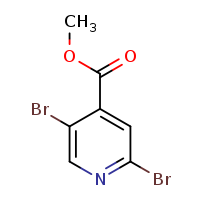 methyl 2,5-dibromopyridine-4-carboxylate