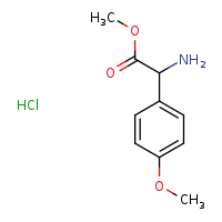 methyl 2-amino-2-(4-methoxyphenyl)acetate hydrochloride