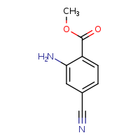 methyl 2-amino-4-cyanobenzoate