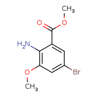 methyl 2-amino-5-bromo-3-methoxybenzoate