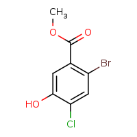 methyl 2-bromo-4-chloro-5-hydroxybenzoate