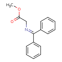 methyl 2-[(diphenylmethylidene)amino]acetate