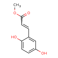 methyl (2E)-3-(2,5-dihydroxyphenyl)prop-2-enoate