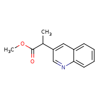 methyl 2-(quinolin-3-yl)propanoate