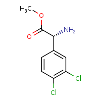 methyl (2R)-2-amino-2-(3,4-dichlorophenyl)acetate