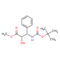 methyl (2S,3S)-3-[(tert-butoxycarbonyl)amino]-2-hydroxy-3-phenylpropanoate