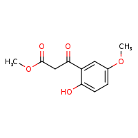 methyl 3-(2-hydroxy-5-methoxyphenyl)-3-oxopropanoate